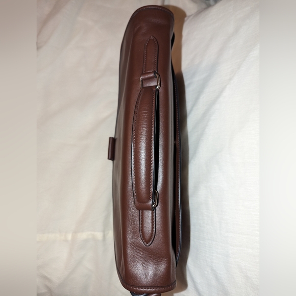 COACH Leather Messenger Bag Briefcase D 72070 Brown EUC - Picture 6 of 12